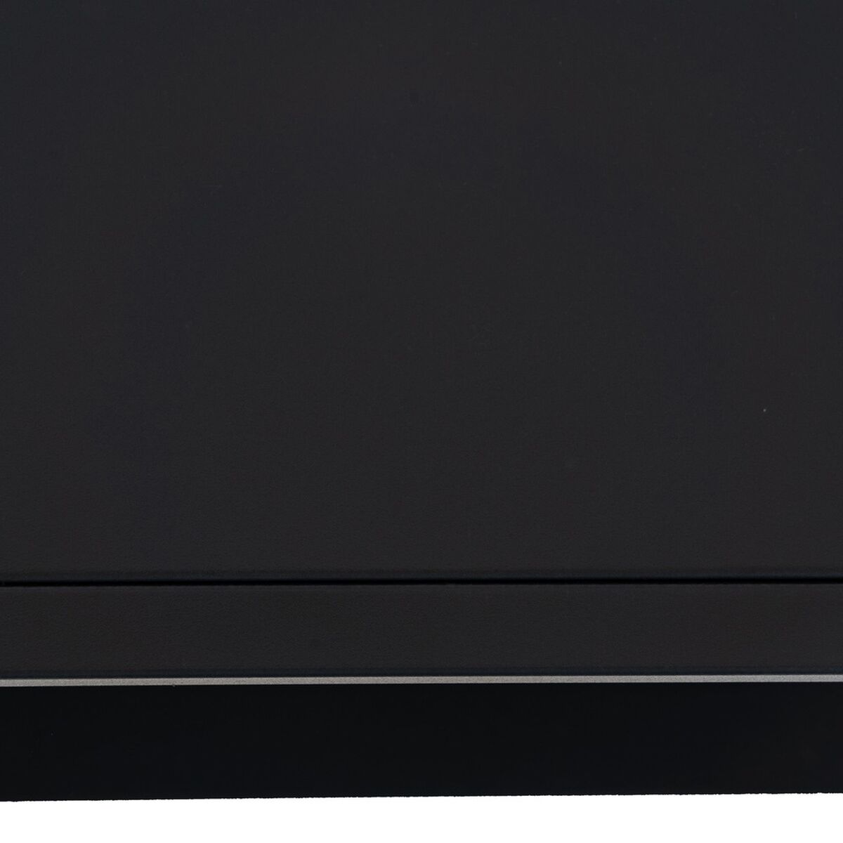 Móvel de TV 80 x 30 x 81 cm Preto Aço